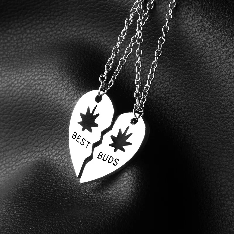 Ювелирные изделия Fooderwerk европейские и американские ювелирные Best buds Good Friend Leaf с