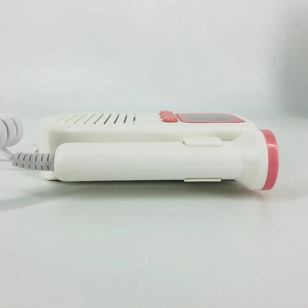 Добавлен 2 МГц зонд функция сигнализации и FHR кривой ЖК-дисплей фетальный допплер