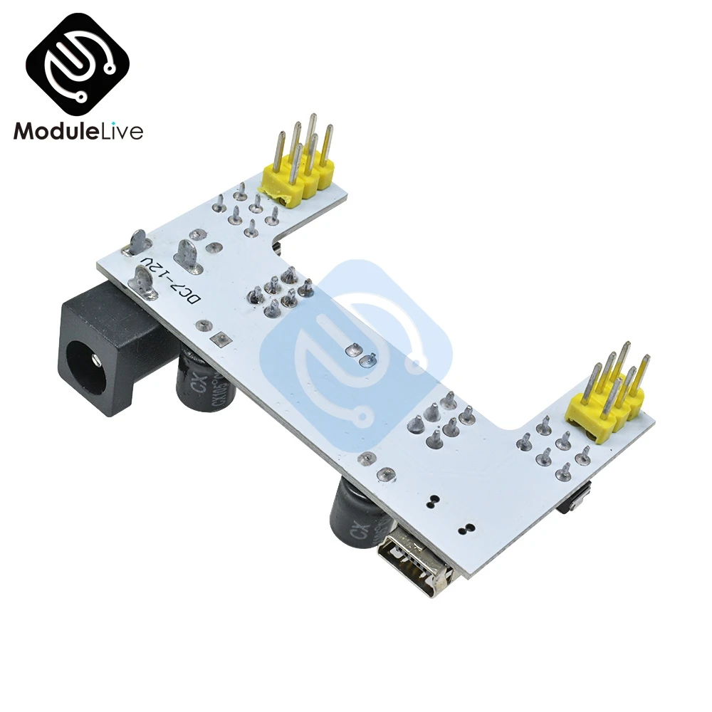 Макетная плата MB102 Mini USB модуль питания для Arduino хлеба набор сделай сам 2 канальная