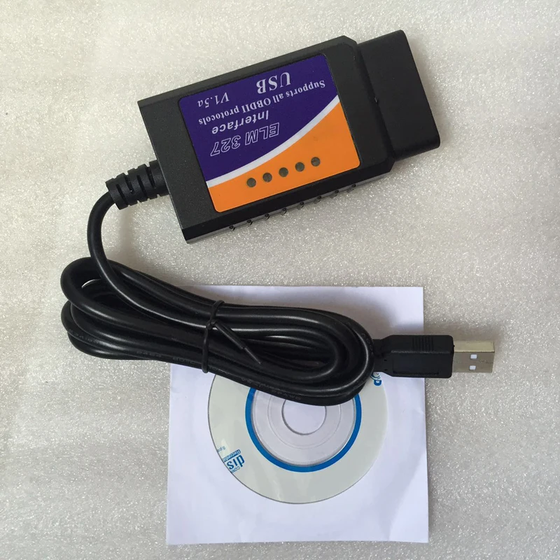 ELM327 USB OBD2 автомобильный диагностический инструмент последняя версия ELM 327