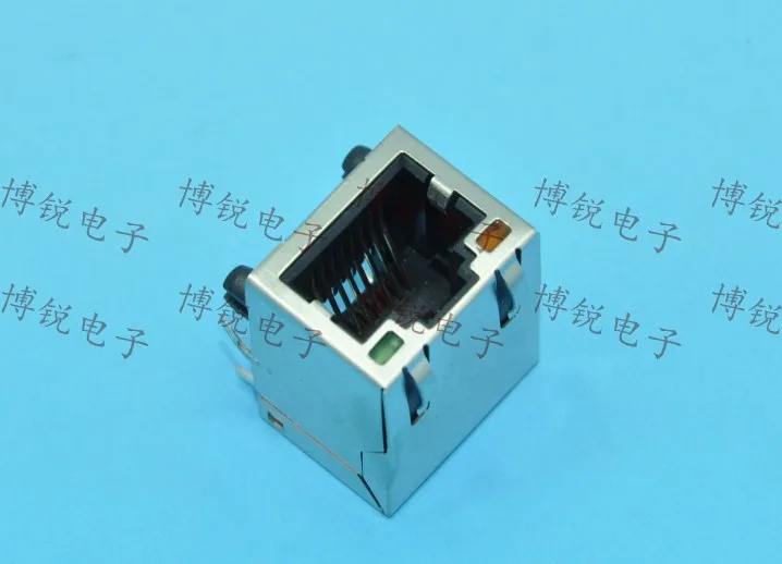 MOLEX RJ45 connectors socket 8P8C 90 degree bend feet Network Interface Illuminated |
