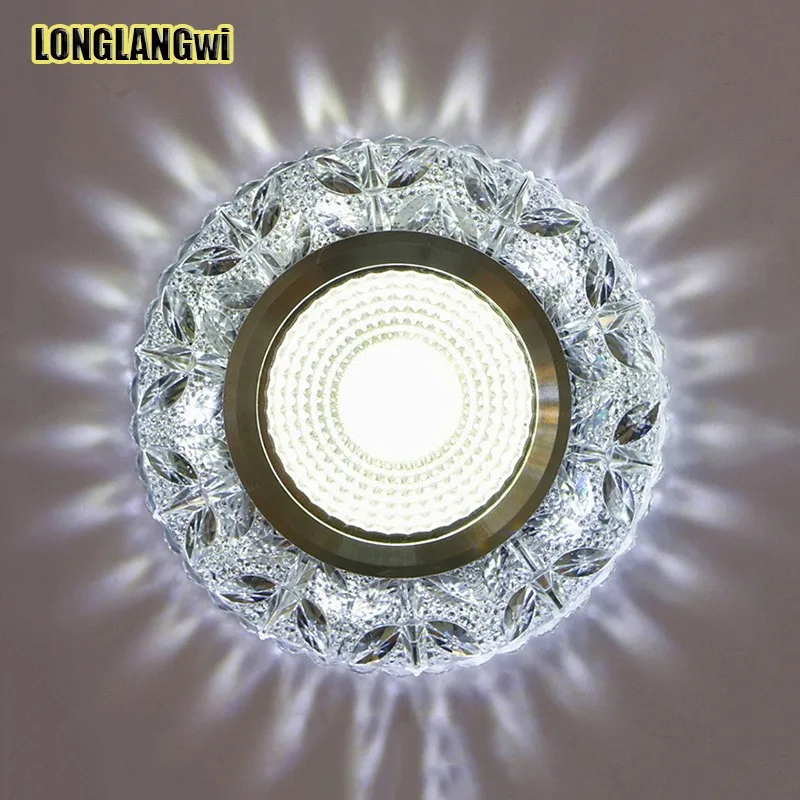 Потолочный Мини светильник 3 Вт светодиодный для художественного декора