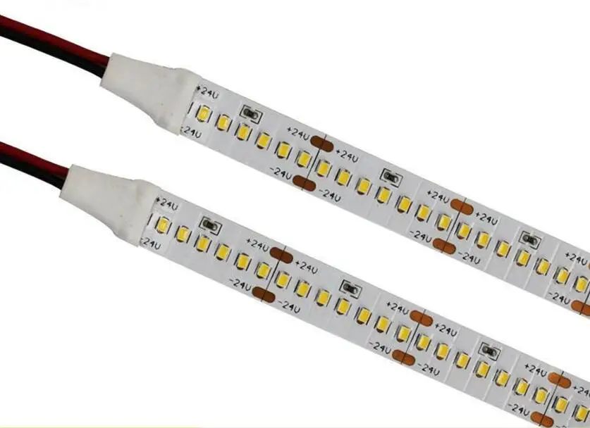 

2216 SMD 280leds/m DC24V led flexible strip;5m long;white PCB;non-waterproof;IP33