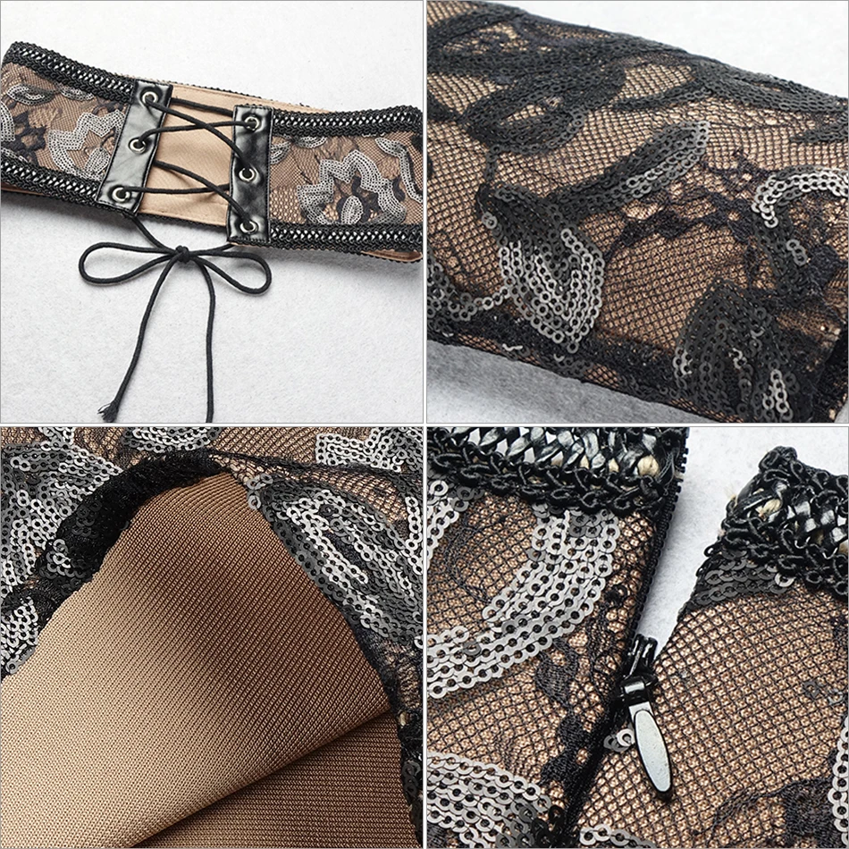 DressBird 2019 новейшие весенние женские бандажные комбинезоны элегантные с круглым