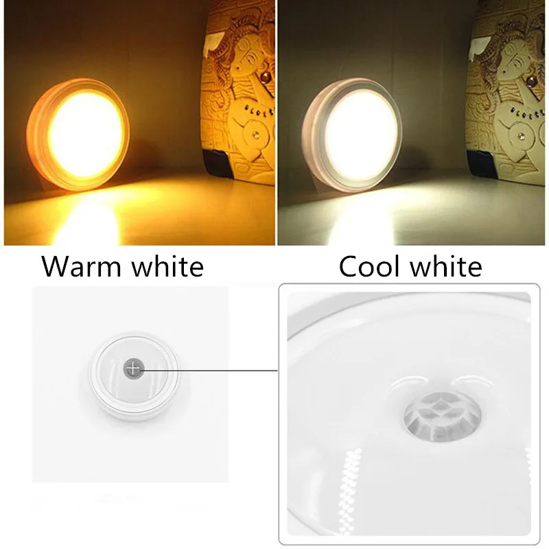 Настенный светильник с пассивным инфракрасным датчиком движения передвижной