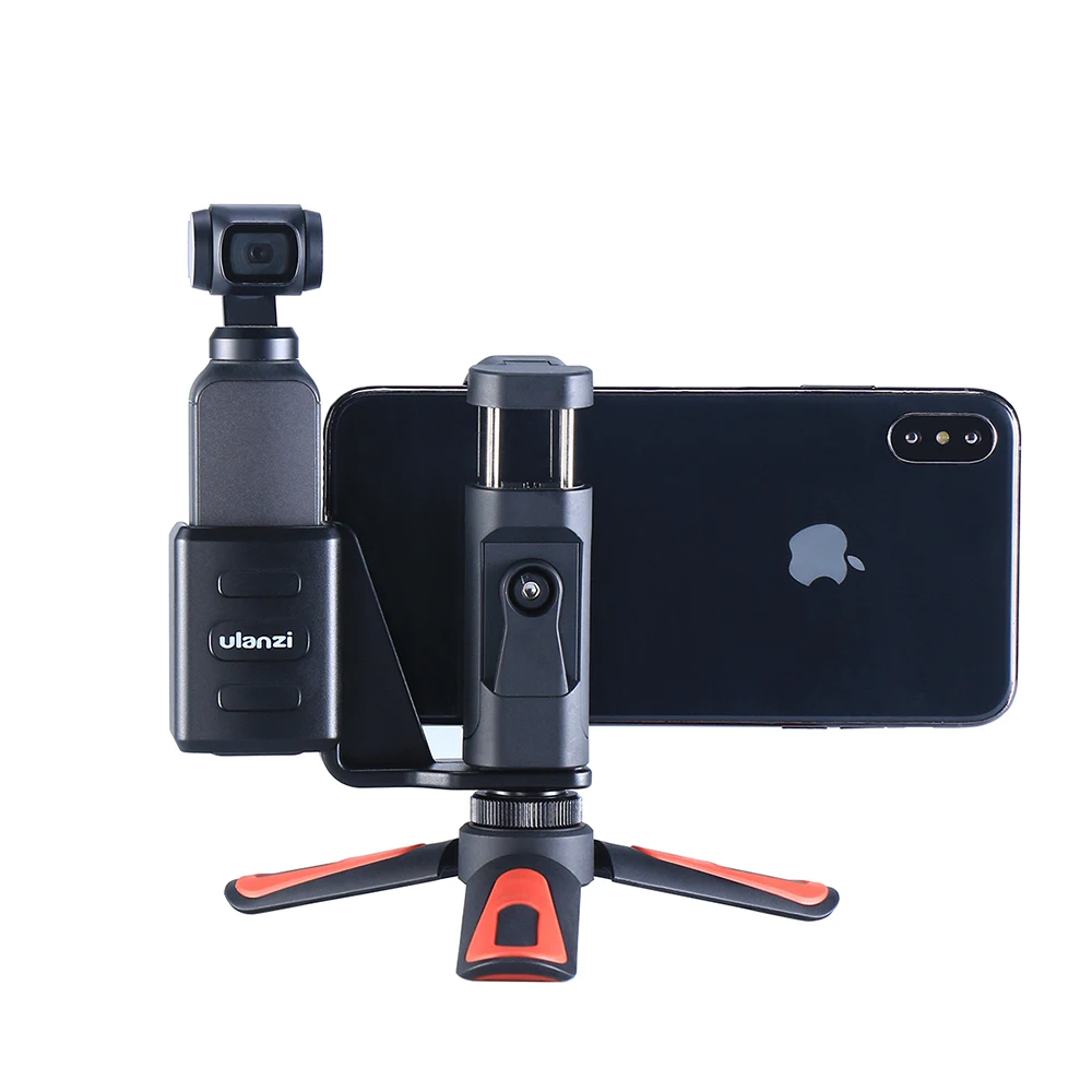 Osmo Pocket Phone Tripod Holder Mount Bracket with Mini Handgrip for DJI gimbal Accessories | Электроника