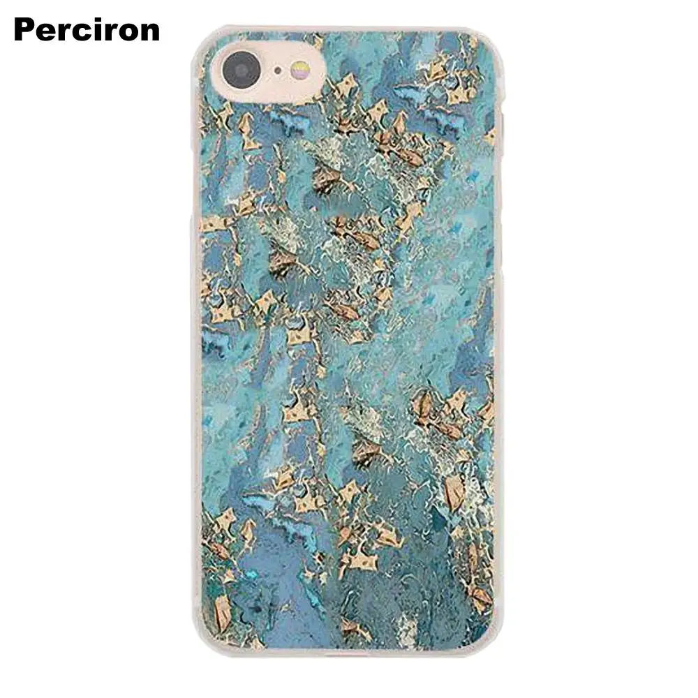 Чехол для телефона Perciron Blue Gold Marble Rose Galaxy Alpha Core Prime Note 4 5 8 S3 S4 S5 S6 S7 S8 S9 mini edge Plus |