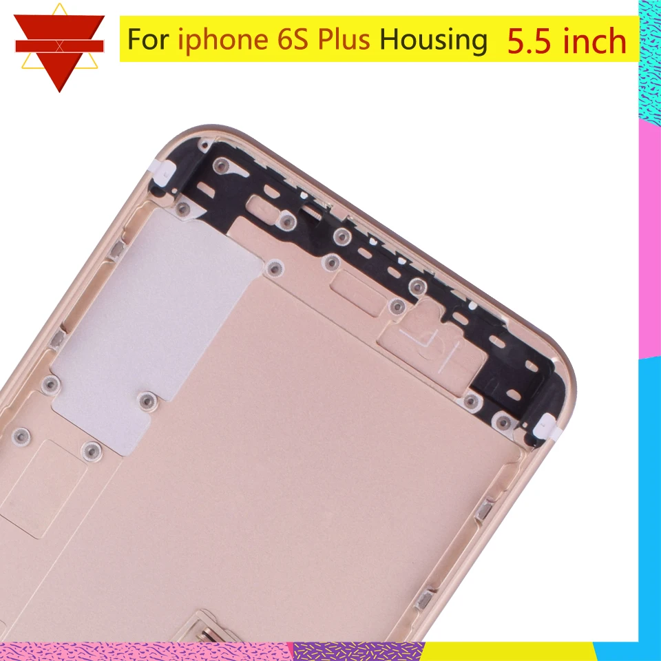 10pcs/lot original For iPhone 6S Plus Back Housing Battery Cover Rear Door Case Middle Chassis | Мобильные телефоны и