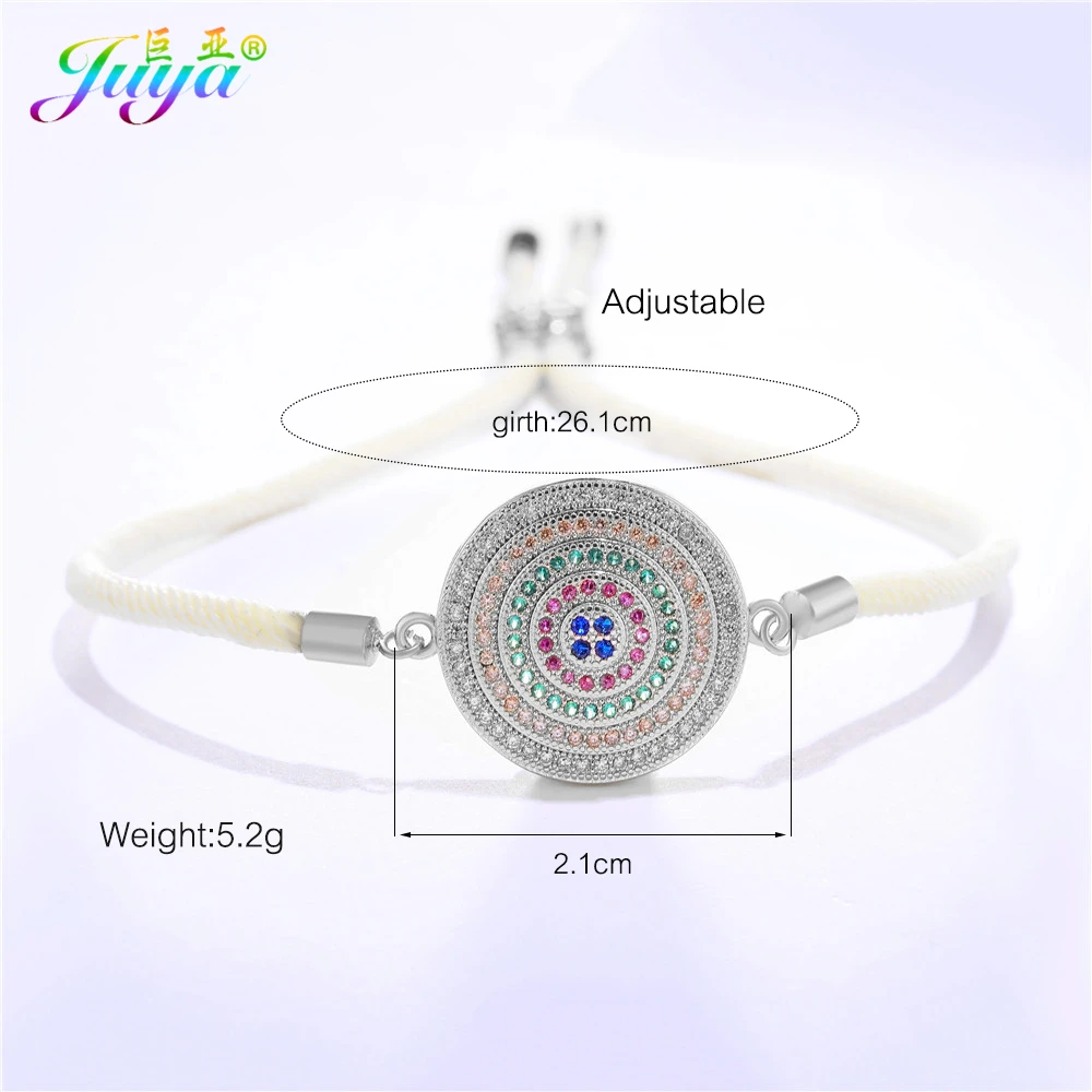 EID Mubarak Gift Jewelry Micro Pave Zircon Gold//Rose Gold Bracelets Allah's For Imam Muslim Women Men Charm Bracelet | Украшения и