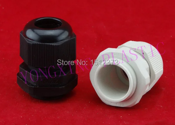 

100 piece/lot PG13.5 plastic cable gladns nylon66 material PG type