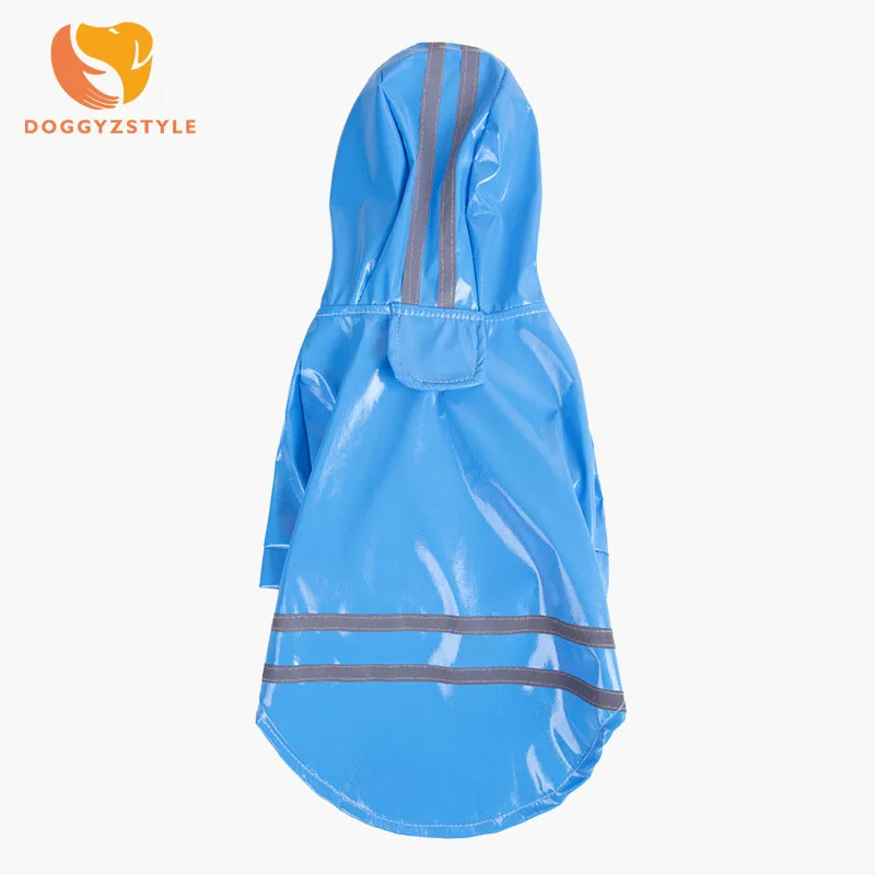 Повседневный плащ для собак из искусственной кожи куртка домашних животных