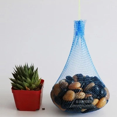 100 шт./упаковка белая и зеленая сетка для чеснока водный мешок фруктов упаковка