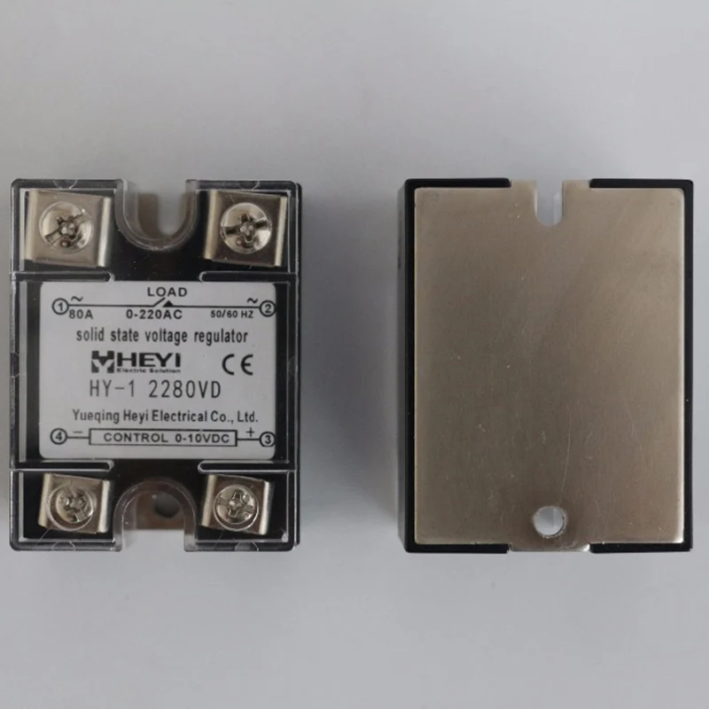 2 шт. 25A SSR, вход DC 0-10 В однофазный ssr твердотельные реле регулятор напряжения