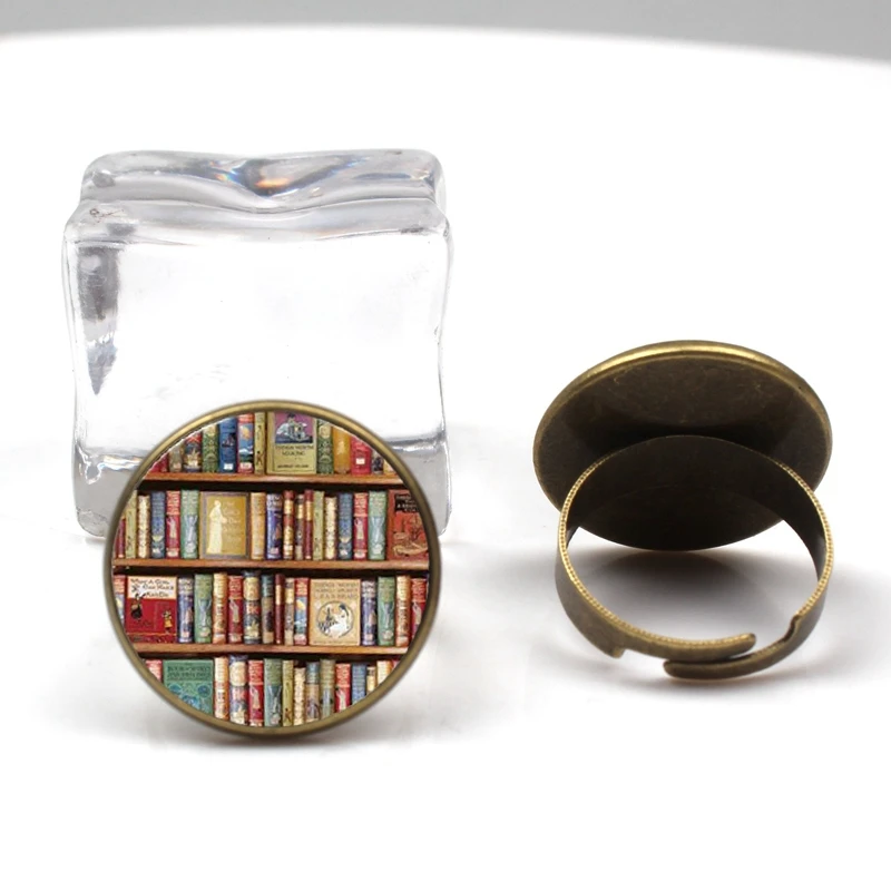 Коллекция 2019 года винтажная книга Модная для пар ювелирные изделия библиотека