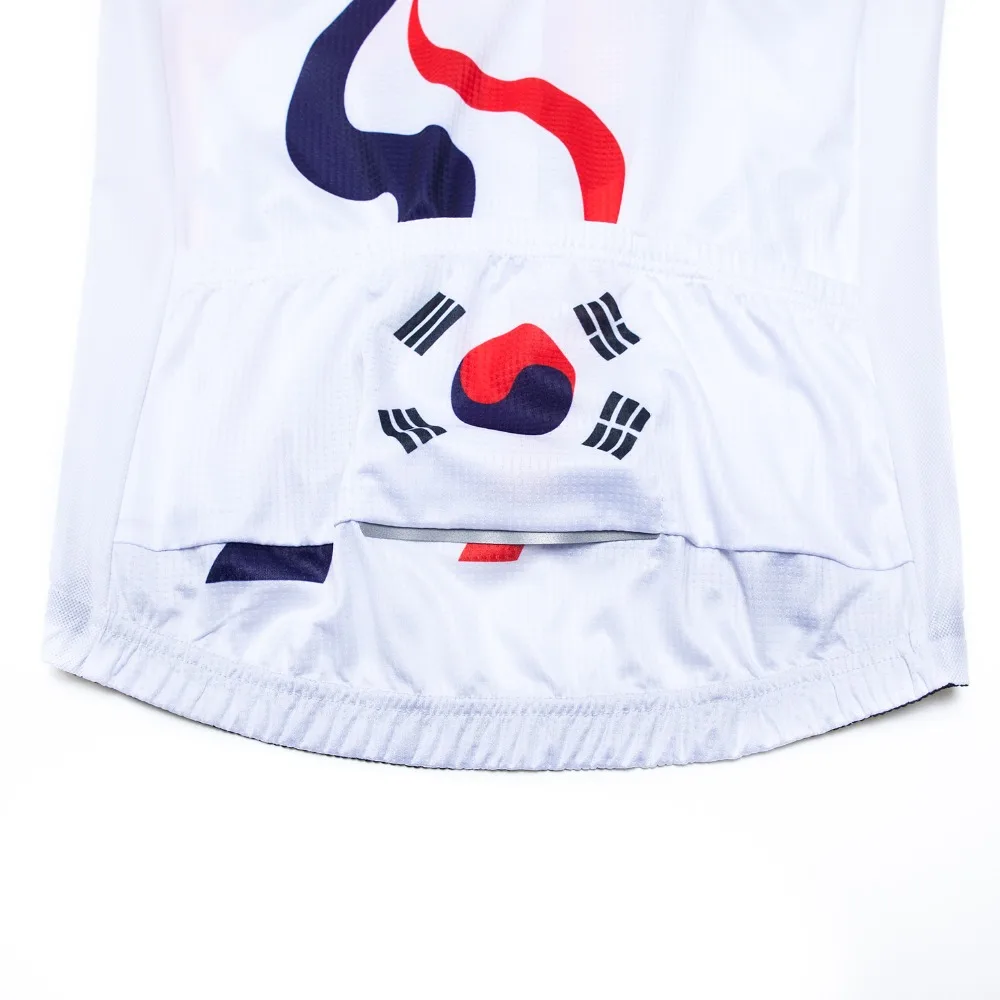 New Korea Men's Cycling Jersey Shirts Short Sleeve Funny Bicycle MTB Bike Tops Clothing Maillot Ropa Ciclismo
