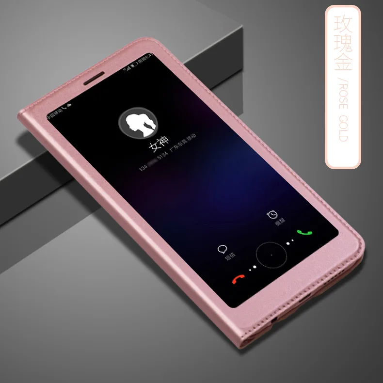 WeeYRN кожаный флип чехлы чехол на телефон на Huawei P Smart(Хуавей П Смарт) корпус роскошный чехол жесткий Пластик полное покрытие на Huawei P20 lite /Y9(Хуавей П20 Лайт) чехол книжка - Цвет: rose gold flip case