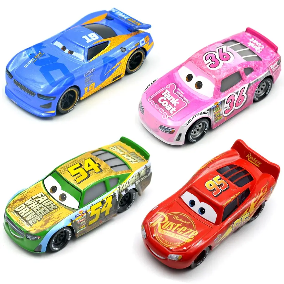 

Disney Pixar Cars 3 26 Styles Lightning McQueen Mater Jackson Storm Ramirez 1:55 Diecast Metal Alloy Model Toy Car Gift For Kids