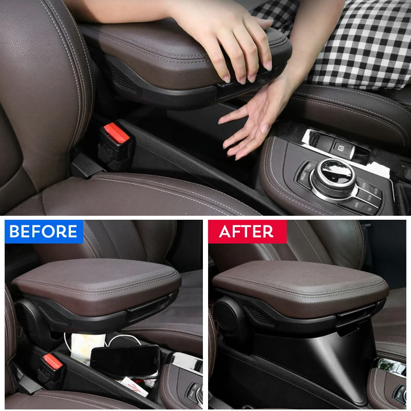 Подлокотник среднего подъемника с центральным сиденьем для BMW X1 F48 2016 2017 LHD