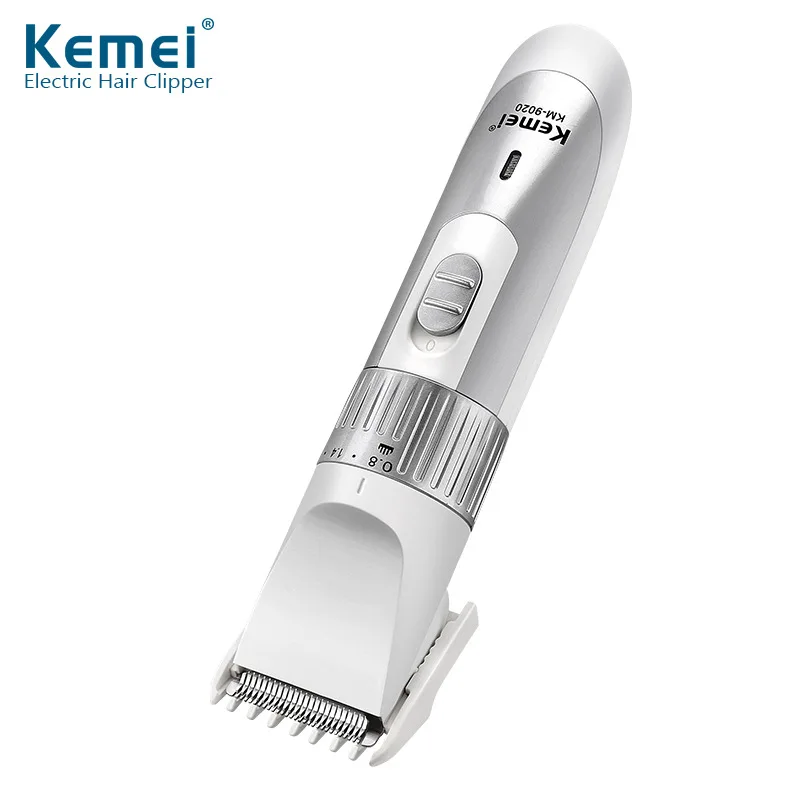 

Kemei KM-9020 Rechargeable Professional Men Hair Trimmer Shaver Electric Single Blade Adjustable Hair Clipper Cutting Machine