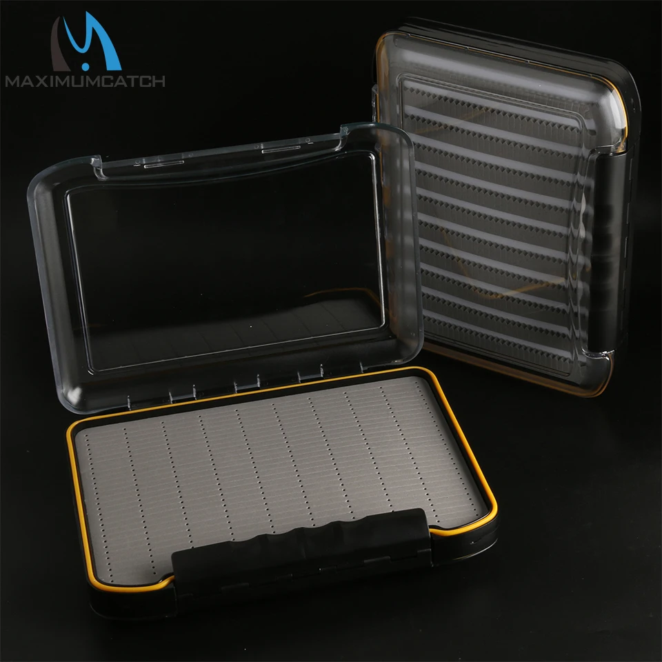 Водонепроницаемый супер чемодан Maximumcatch PDS Fly Box двойной размер 296*210*50 мм|foam sole|foam