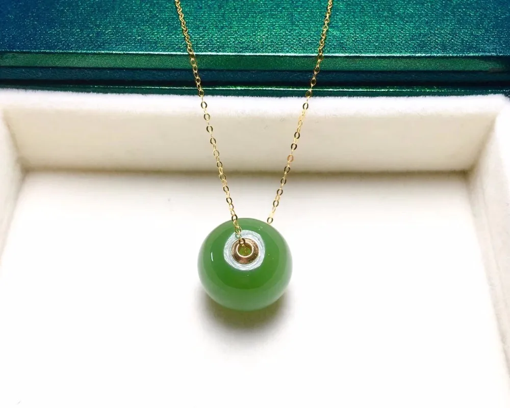 Кулон ожерелье Hetian jade кулон полый капель Jinxiang Женские Подвески модели|Подвески| |