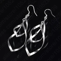 newest style fashion jewelry 925 sterling silver drop earring for women high quality
