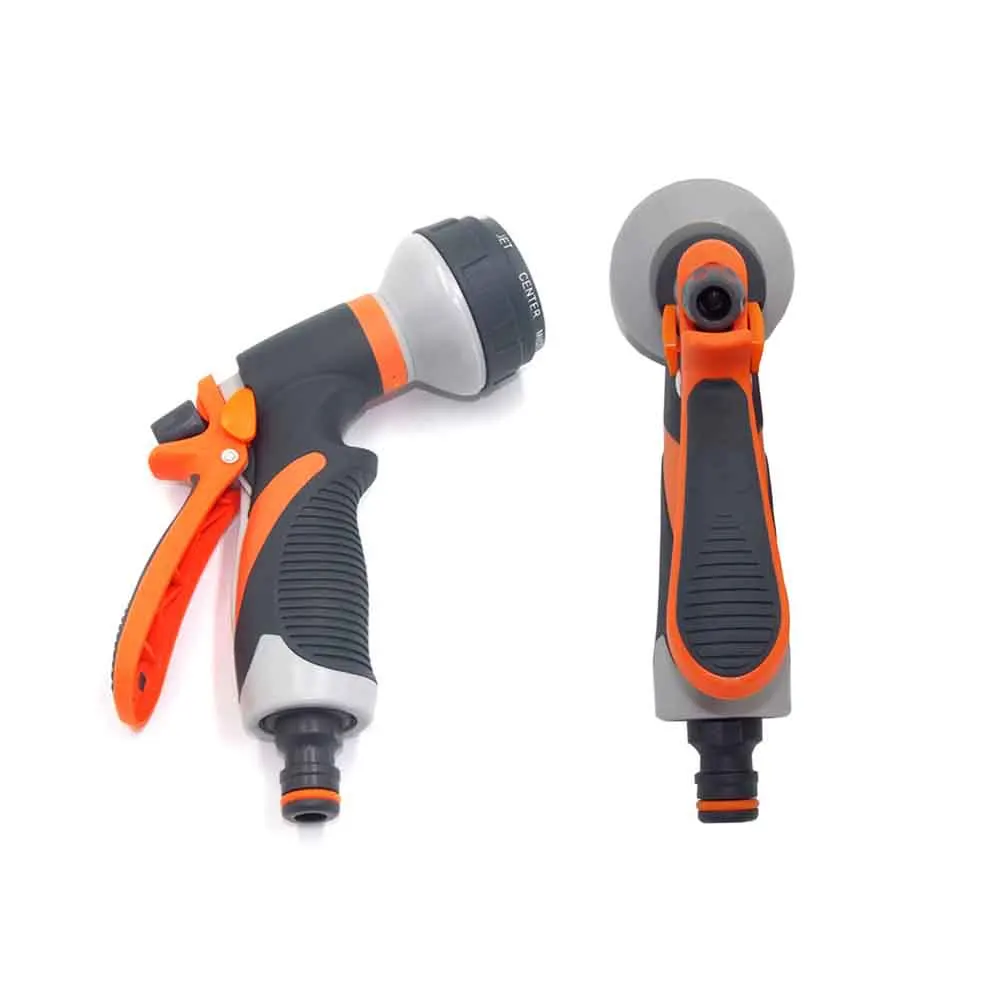 DJSona 1pc Hose Nozzle High Pressure Spray Flow Control Plant Watering Sidewalk Clean tornado Car Cleaning Gun Washing Tool | Автомобили и
