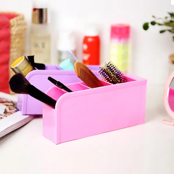 Модные 1 шт конфетных цветов многофункциональные четыре сетки Канцтовары