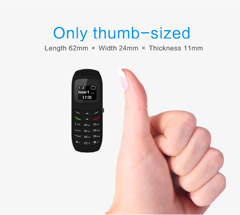 Оригинал iRULU GTStar DAXIAN BM50 Мини Мобильный Телефон Bluetooth Гарнитура Наушники Карманный