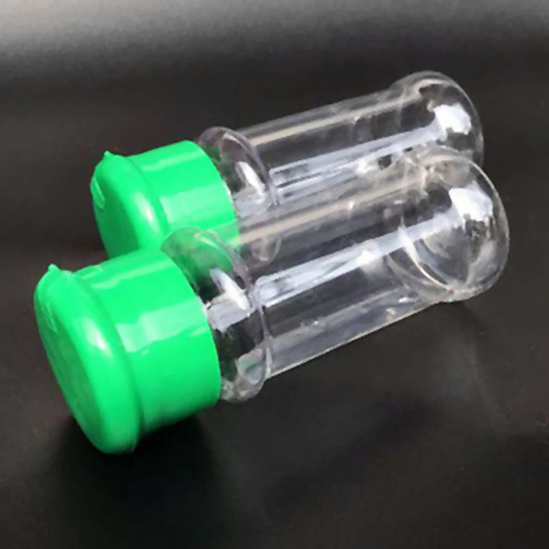 2 шт./компл. пластиковая соль перцовое масло с уксусом шейкер банка Прозрачный