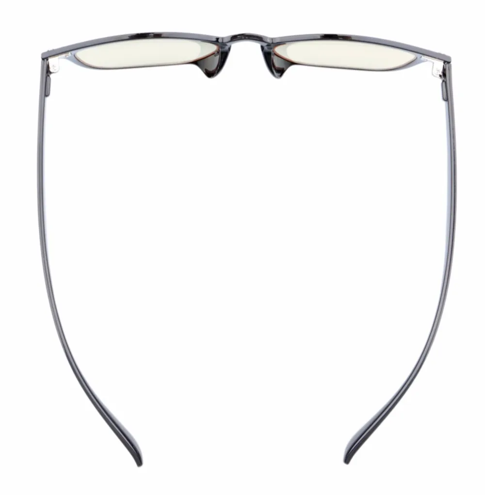 CG079 Eyekepper Винтаж Flex легкая пластиковая оправа Компьютер очки для чтения читателей желтые тонированные линзы