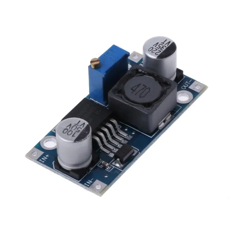 DCDC LM2596 понижающий преобразователь питания 3 40 В регулируемый модуль регулятора