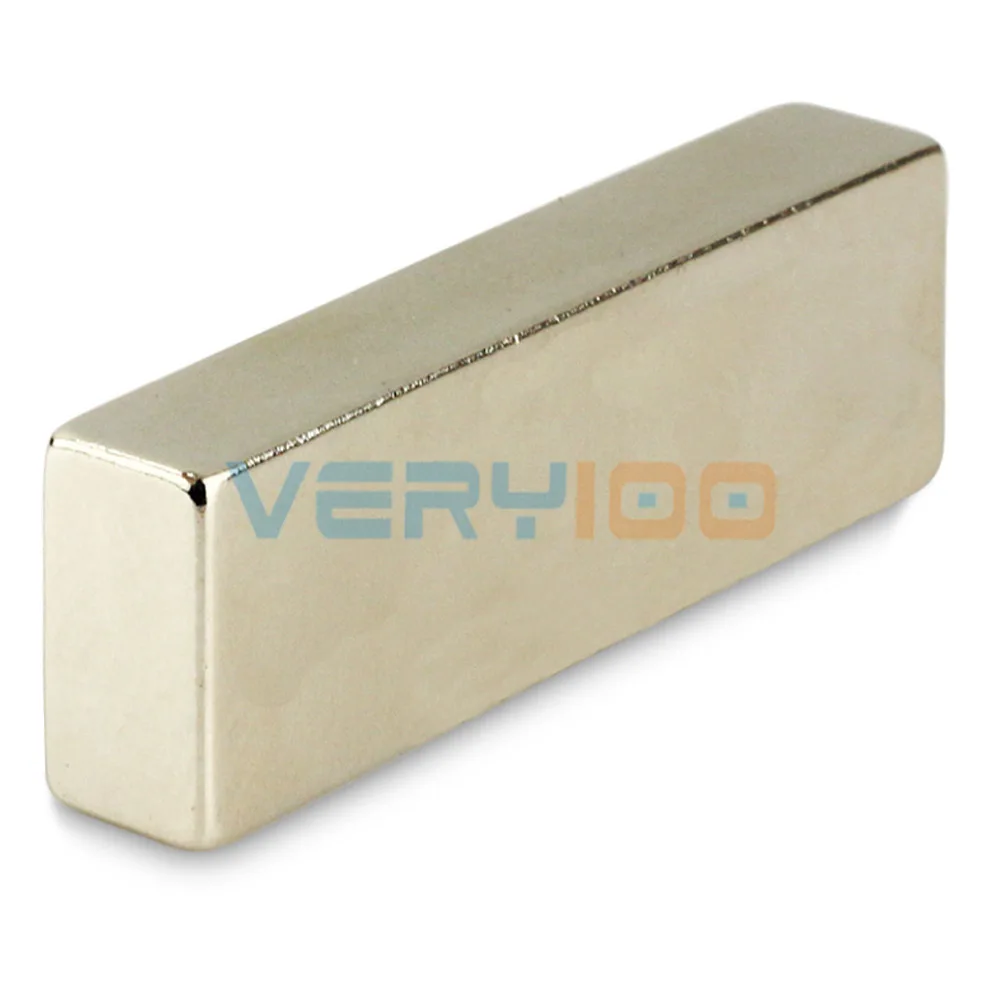 OMO Magnetics 1 шт. N50 Супер сильный блок Cuboid неодимовые магниты 60x20x10 мм редкоземельные