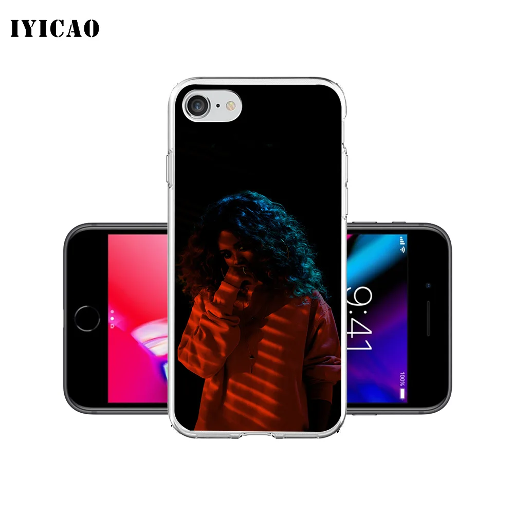 IYICAO Singer H.E.R Gabi Wilson Мягкий силиконовый чехол для телефона iPhone X XR XS MAX 6 6s 7 8 Plus 5 5S SE TPU