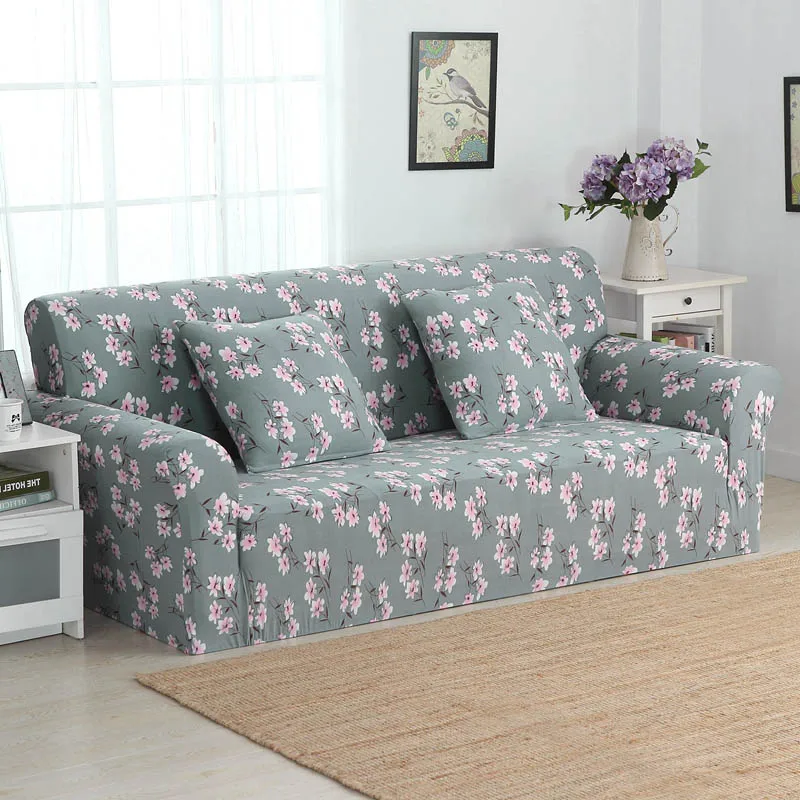 Обтягивающие чехлы для диванов гостиной Современные эластичные Чехлы Декор дома