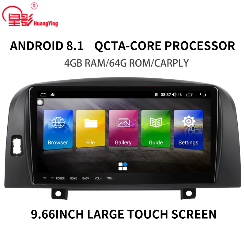 Octa core Andriod 8 1 4G + 64G Автомобильный мультимедийный видео плеер Gps навигация Carplay Dsp 32EQ