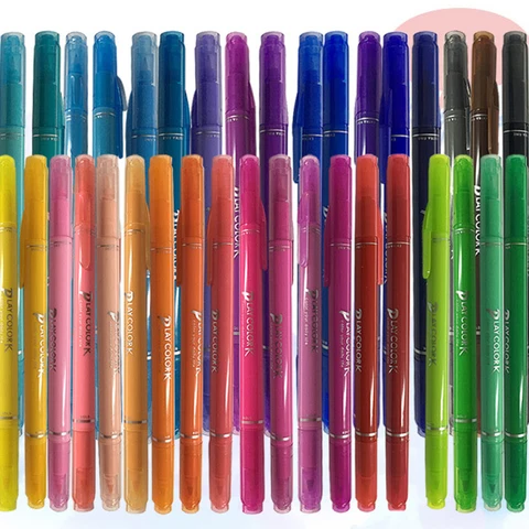 36 цветов, набор фломастеров s Brush, мягкая искусственная ручка для рисования эскизов, манга, комикс, акварельная ручка
