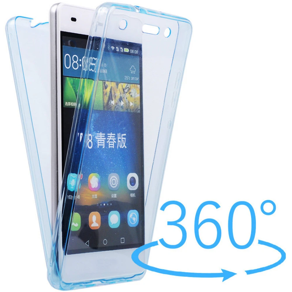 Nephy чехол для телефона Huawei P8 P9 P10 Lite Plus P8Lite P9Lite 2017 P10Lite полное покрытие мягкий прозрачный Силиконовый ТПУ