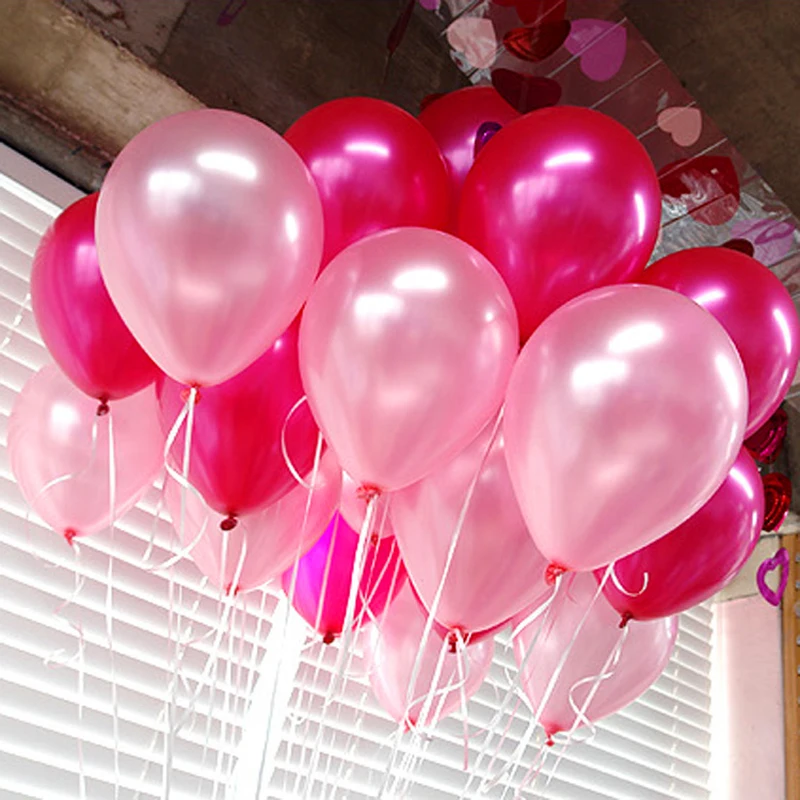 100 шт./лот на день рождения воздушные шары для свадьбы 10 дюймов вечерние баллоны 1