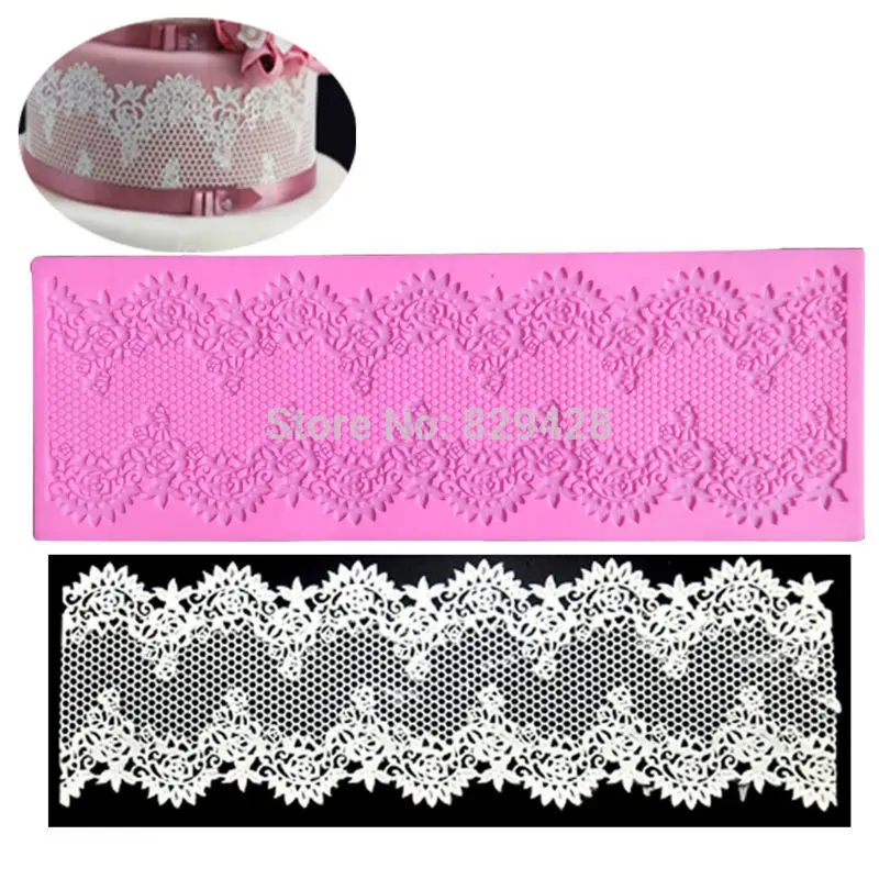 Силиконовая кружевная форма Sophronia LMB-007 1 шт./лот большой размер украшение для