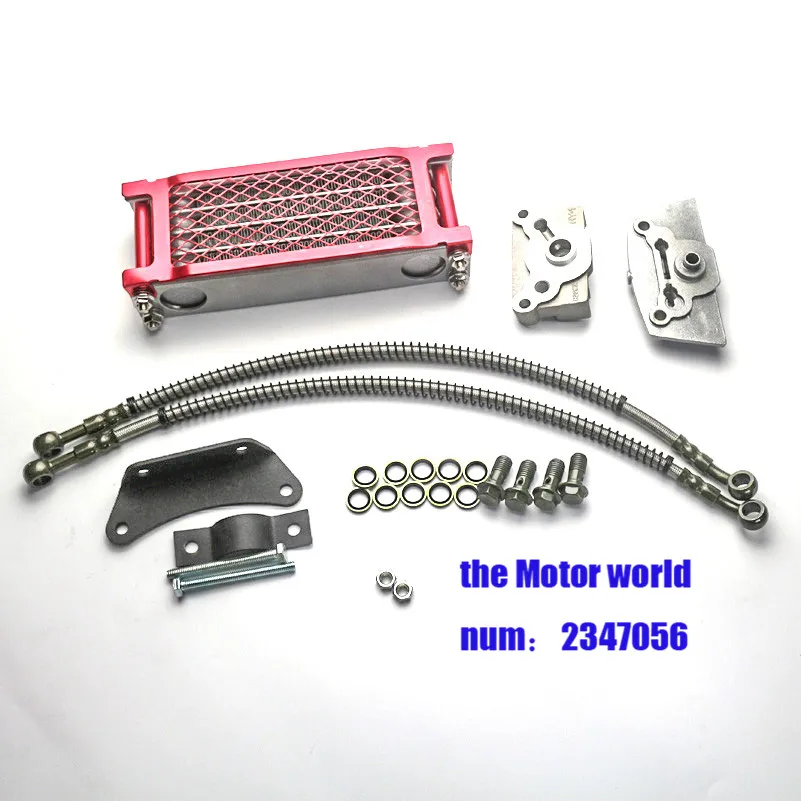 Для zongshen lifan 110cc 140cc monkey refires внедорожный мотоцикл алюминиевый сплав Масляный радиатор 125cc dirt pit bike atv