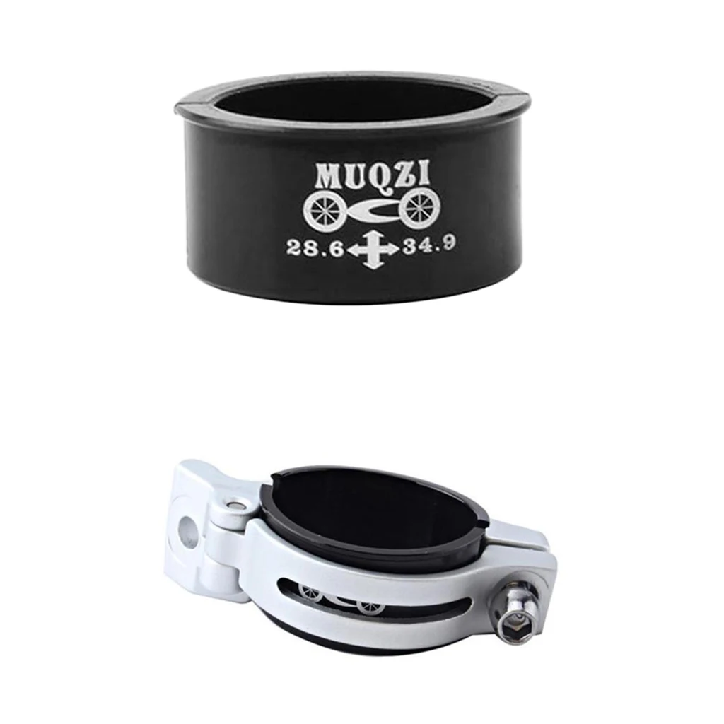 Велосипедный передний переключатель адаптер зажима конвертер диаметров от 28 6 мм