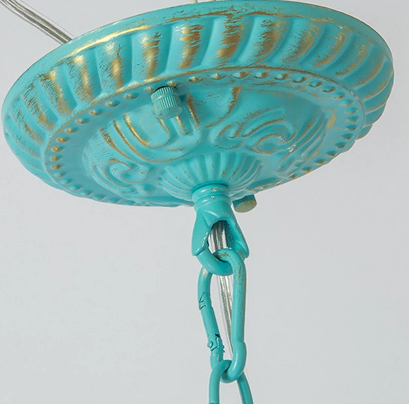 Люстра железная с подвеской в виде цветка|wrought iron lamp|iron lamplamp dining table |