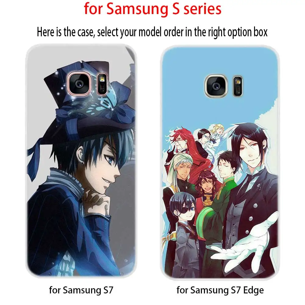 Мягкий силиконовый чехол для Samsung S30 S20 S11 S10 S9 S8 Plus lite 11e 10e Uitra S7Edge черный Батлер
