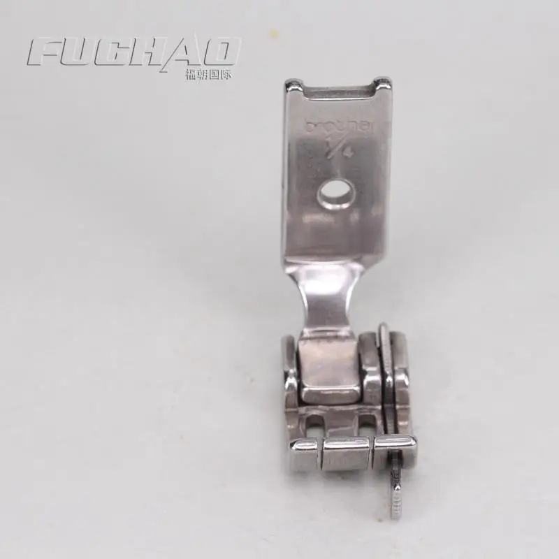S570 прижимная лапка с двойной иглой для швейной машины 1/4*1/16 с правой стороны