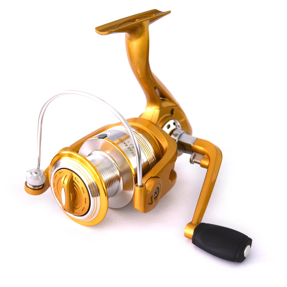 Fishdrops спиннингом Рыбная ловля 12bb Спиннинг катушки влево/вправо ручная передача