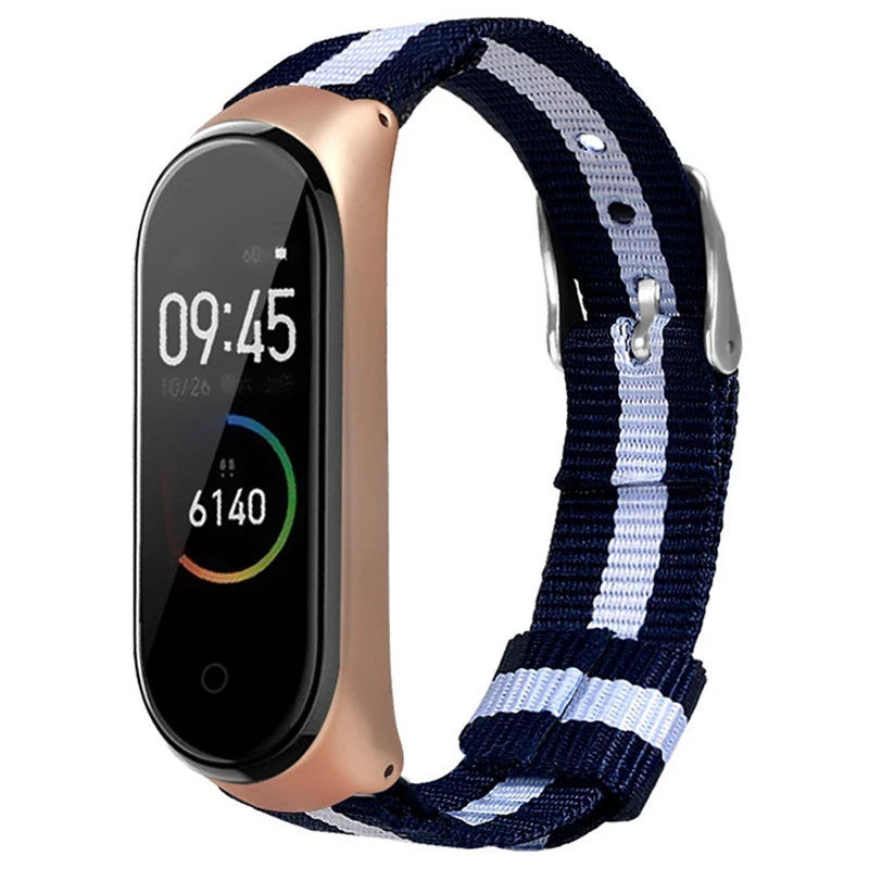Xiaomi Mi Band 4 сменный Браслет Холщовый ремешок универсальный индивидуальный модный
