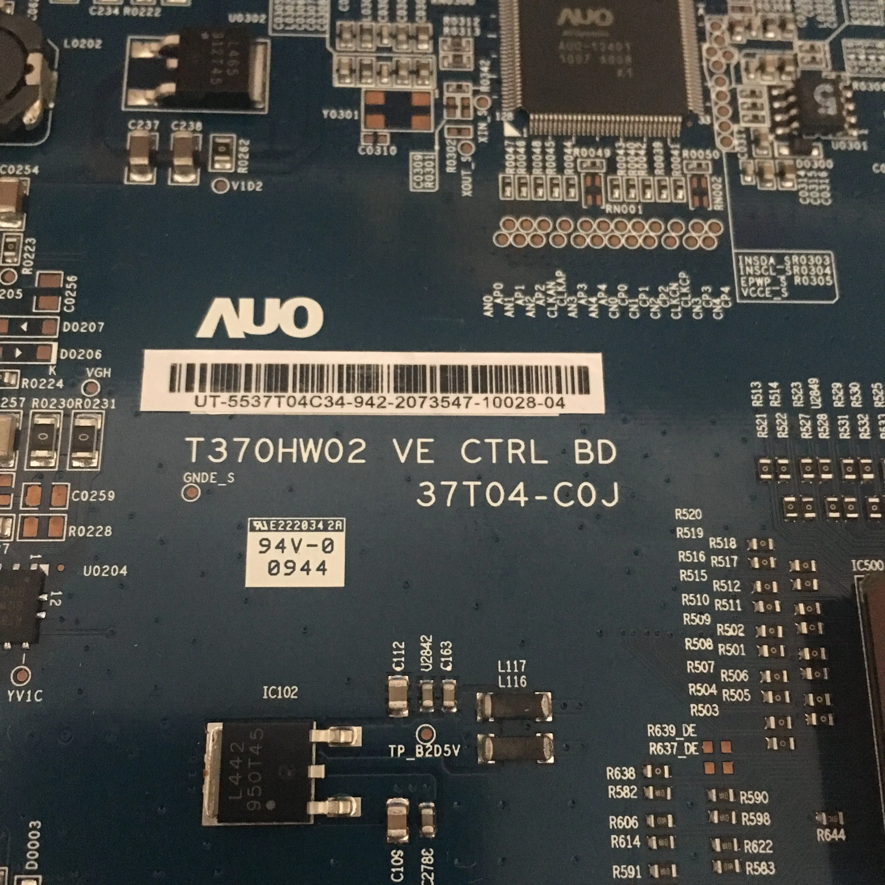 37T04 C0J 100% новая Оригинальная T con плата T370HW02 VE CTRL BD для 37 дюймов LE37b651T3WXXC LE37B650T2WXXC
