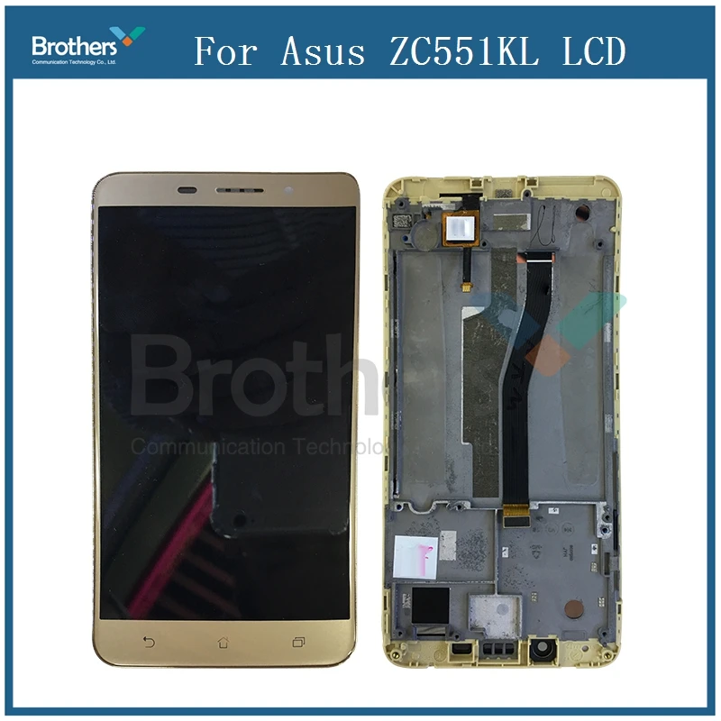 for asus zenfone 3 laser zc551kl lcdtouch screen digitizer assembly phone panel replacement parts for asus zc551kl lcd display free global shipping