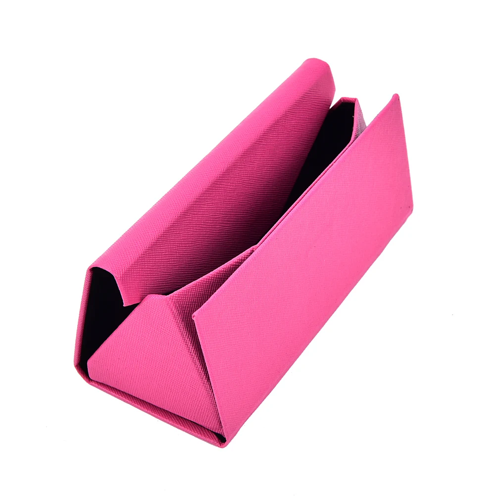 Треугольный складной чехол для очков карамельные цвета очки солнцезащитные Caee